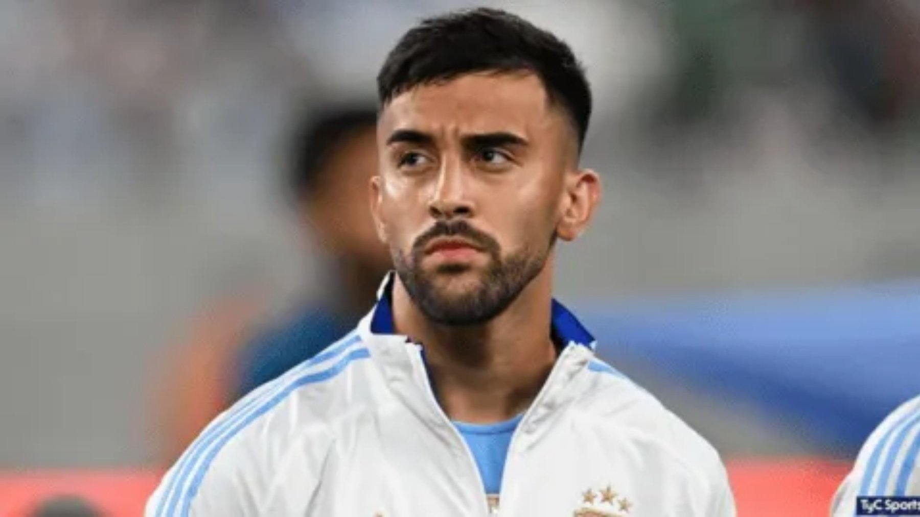 Nico González, con la selección argentina.