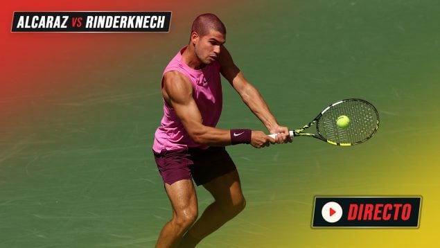 Carlos Alcaraz - Rinderknech en vivo online hoy