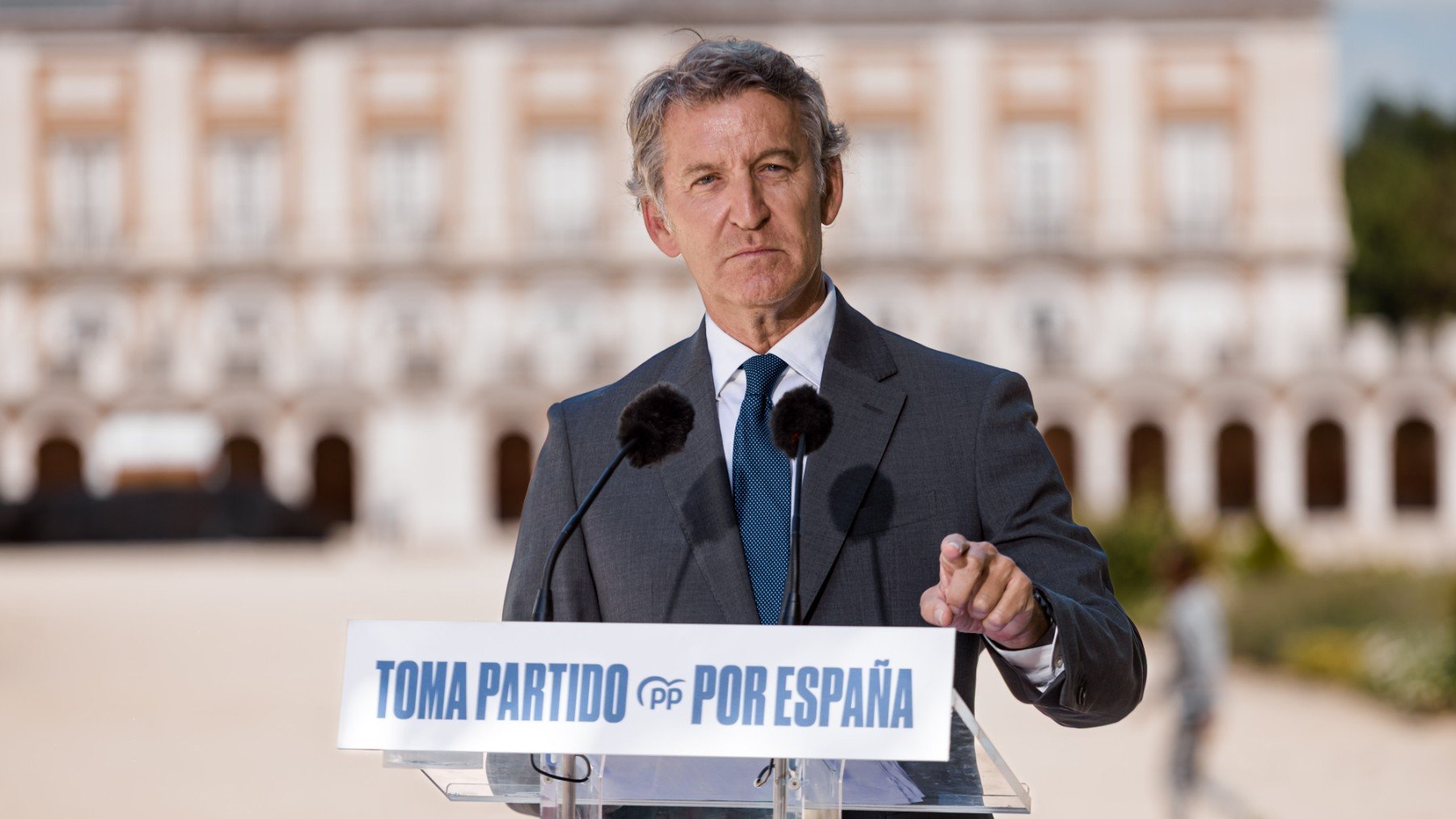 El presidente del PP, Núñez Feijóo.