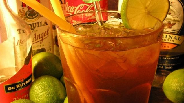 Cóctel casero
