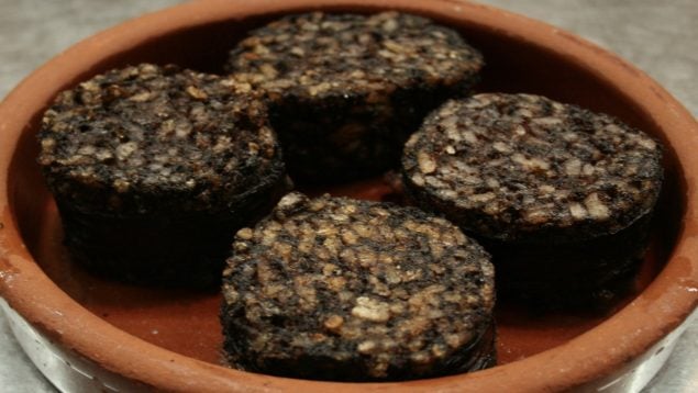 Morcilla, comida, gastronomía, País Vasco