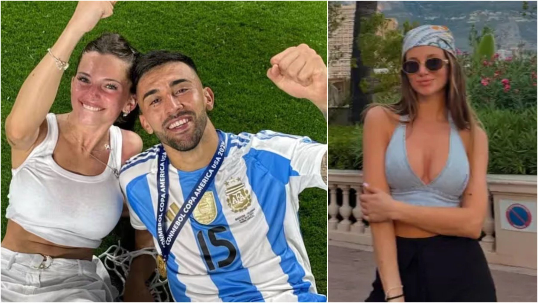 Paloma Silberberg y Nico González.