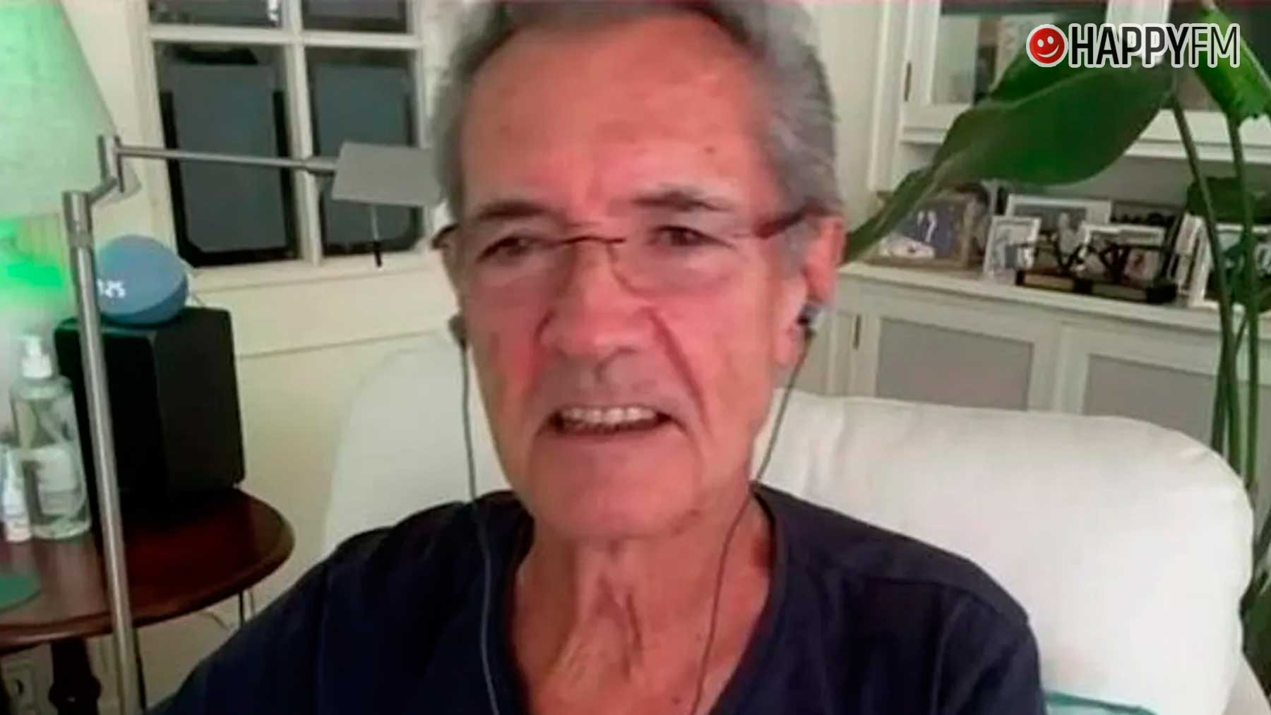 Ramón Arcusa, mitad del grupo Dúo Dinámico, durante una entrevista (Mediaset).
