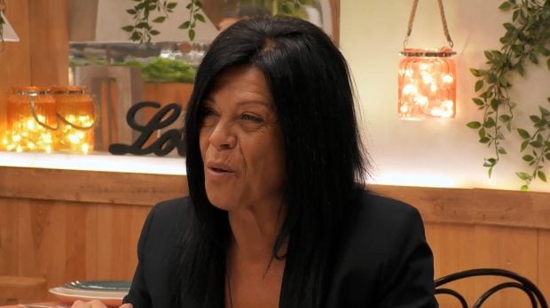 Nuria en 'First Dates'. (Mediaset)