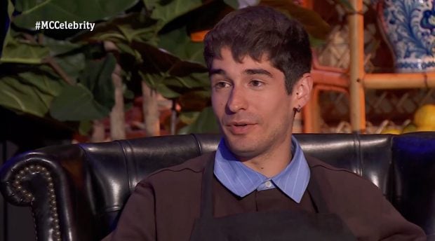 Necko Vidal es el primer expulsado de 'MasterChef Celebrity'. (RTVE) 