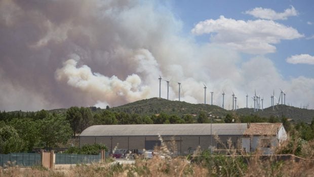 eólica incendios
