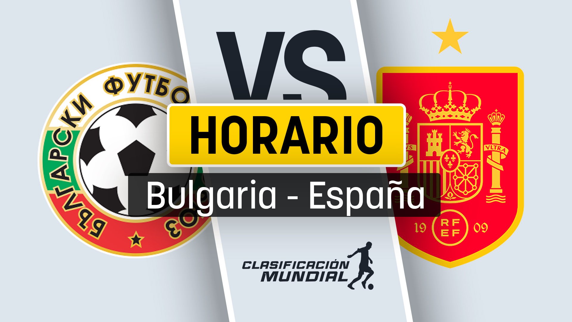Cuándo juega Bulgaria – España: a qué hora y dónde ver gratis a la selección española en la clasificación para el Mundial 2026.