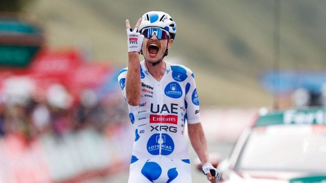 Jay Vine, Vuelta a España, Larra-Belagua