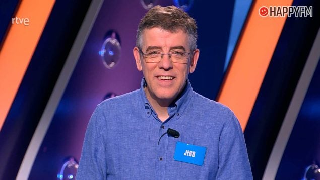 Jero Hernández en su etapa como concursante de Saber y ganar (RTVE).