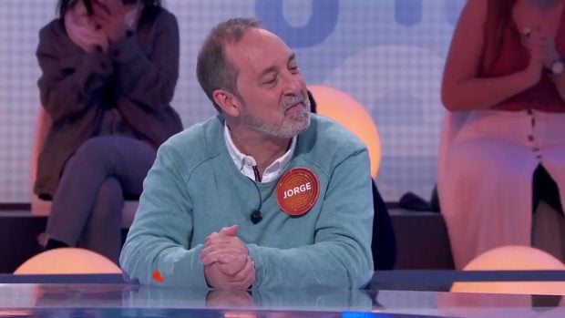 El actor Jorge Roelas en una de sus visitas a Pasapalabra (Atresmedia).
