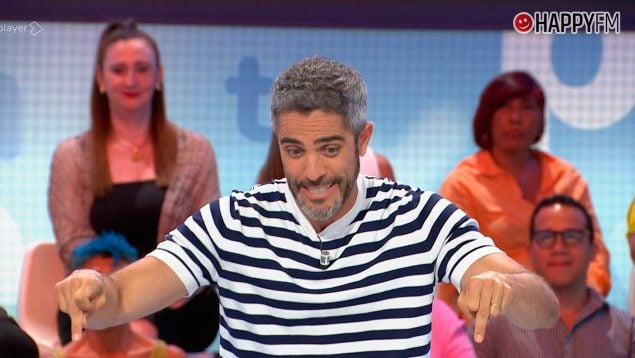 Roberto Leal en el plató de Pasapalabra (Atresmedia).