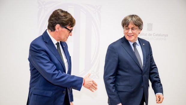 Puigdemont Illa, reunión, Bruselas, Junts, PSC, Presupuestos, Sánchez