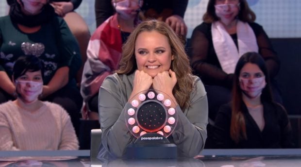 Shaila Dúrcal en Pasapalabra. (Atresmedia)