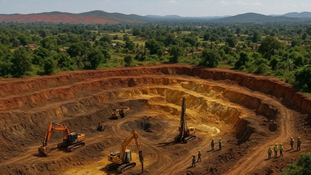 Yacimiento de 20 toneladas de oro