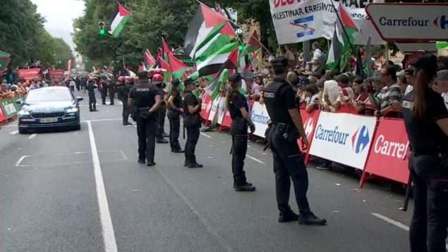 propalestino, Vuelta a España
