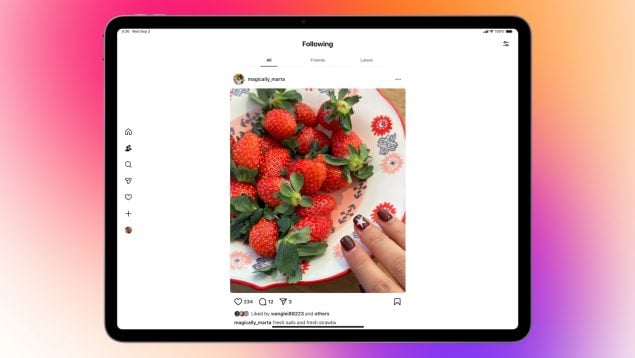 Instagram para iPad