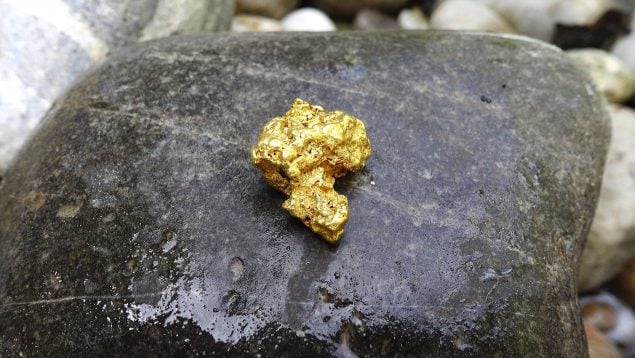 Cómo llega el oro