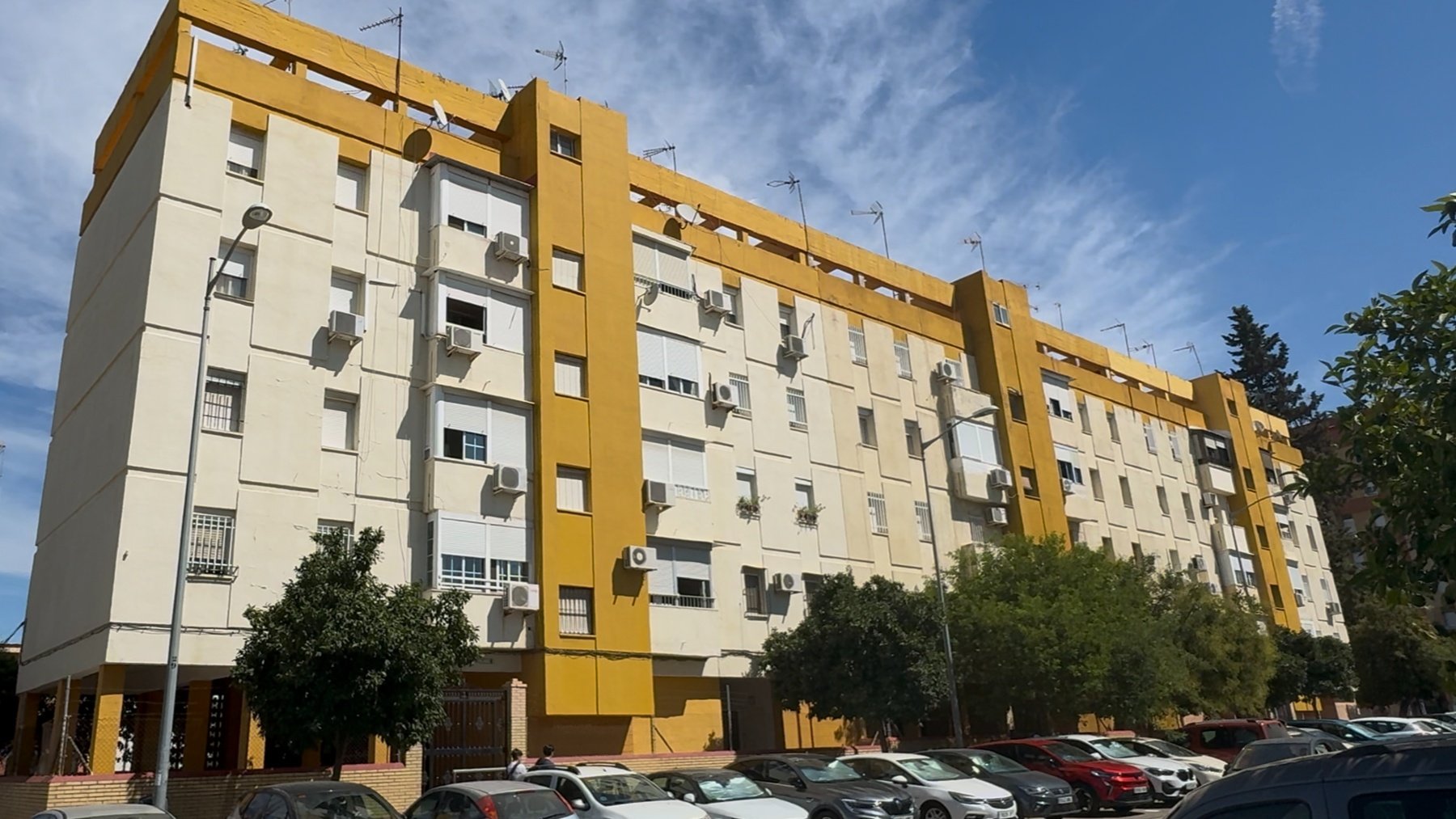 Avenida la Montería de Sevilla, lugar de los hechos. (EFe)