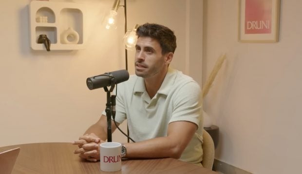 Noel Bayarri en el pódcast. (YouTube)