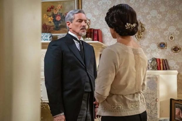Cristóbal y Leocadia en La Promesa. (RTVE)