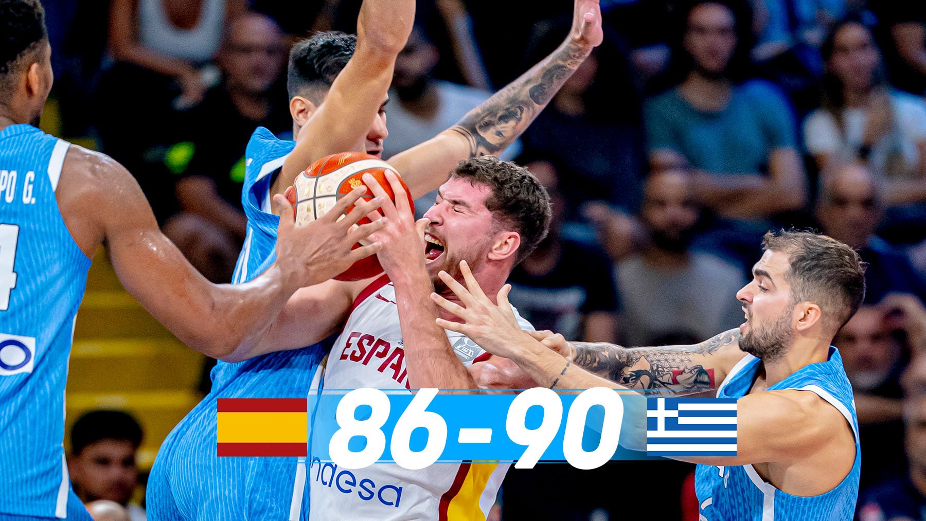 España, eliminada del Eurobasket.