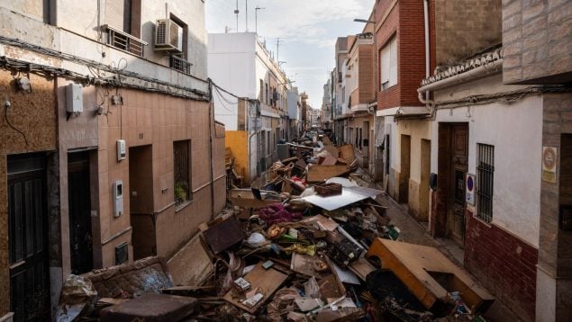 Impactos de la dana de Valencia. (FOTO: EUROPA PRESS).