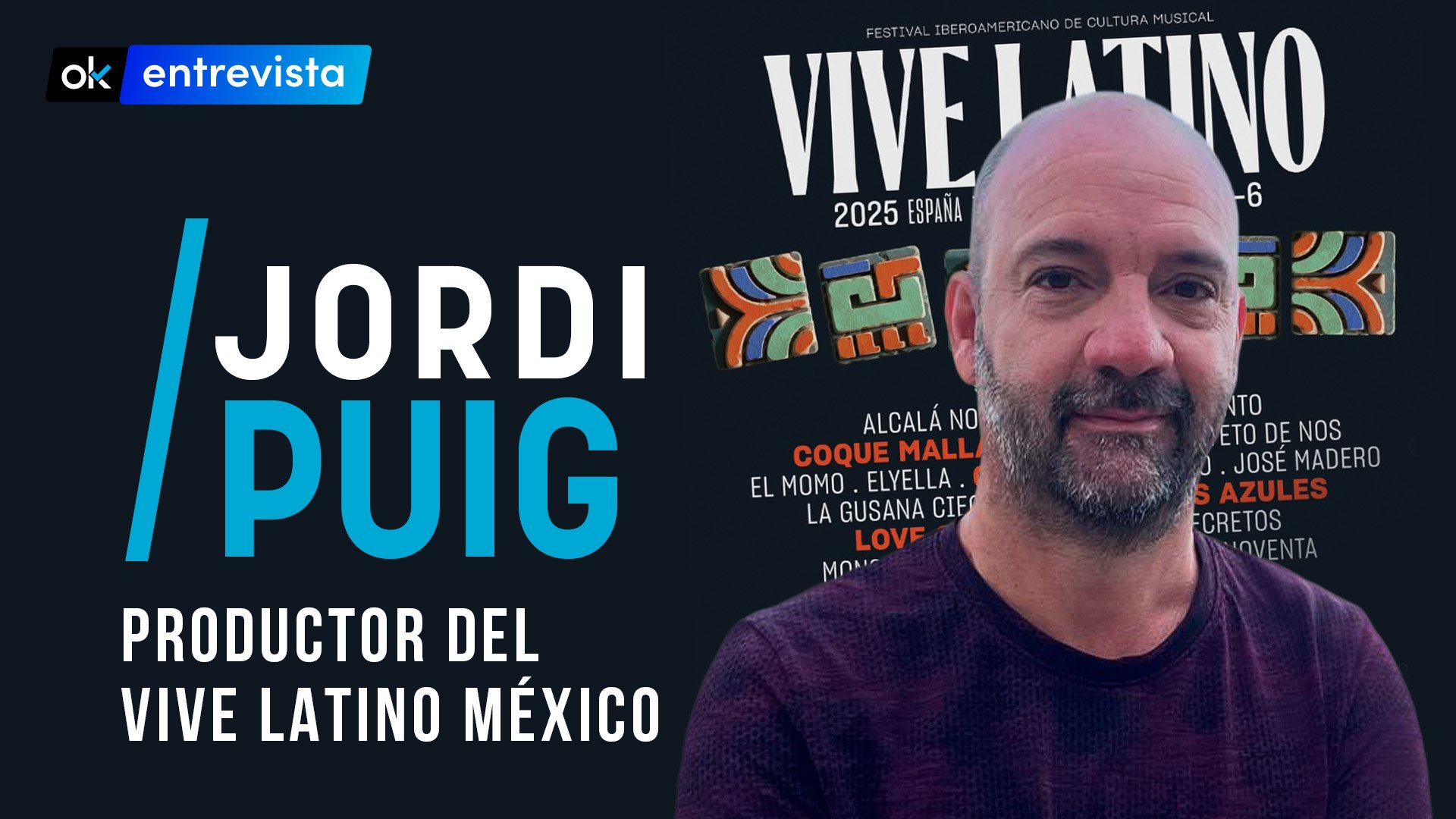 Jordi Puig, productor del Vive Latino México: «Bunbury es mi socio y me dijo que apostara por Zaragoza»