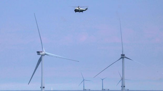 helicóptero trump