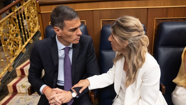 Bronca en el Gobierno: Sánchez quiere retirar la jornada laboral para evitar otra derrota y Díaz se resiste
