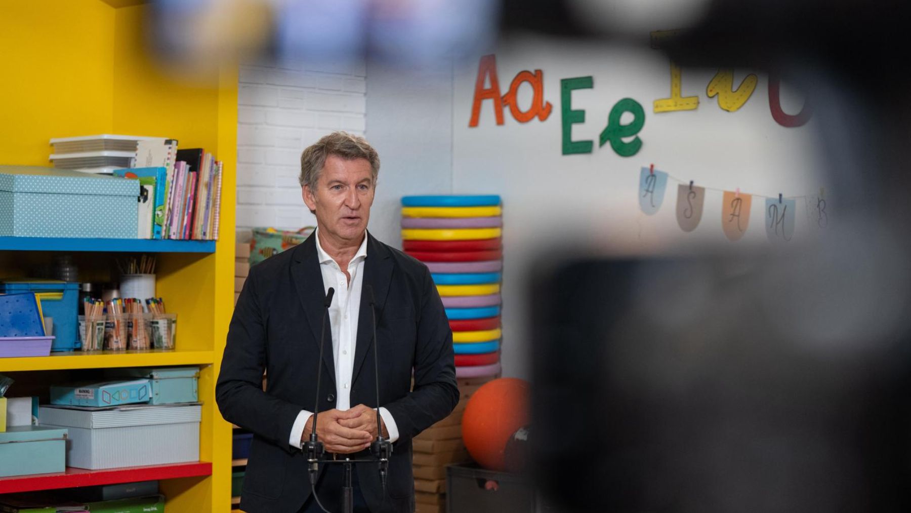 Feijóo justifica su ausencia: «La presencia del fiscal general es una anomalía jurídica inaceptable»