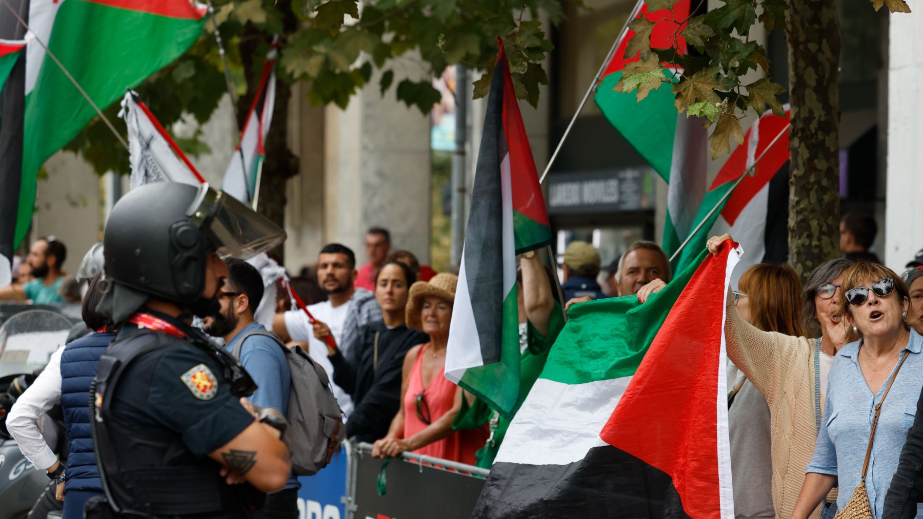 Convocan una manifestación propalestina en Madrid para boicotear el final de la Vuelta a España