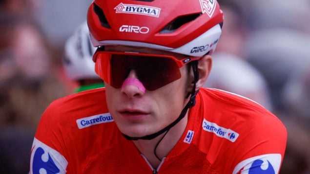 Jonas Vingegaard, clasificación general, Vuelta a España