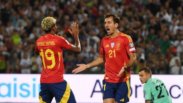 Mikel Oyarzabal, España, Bulgaria, Mundial