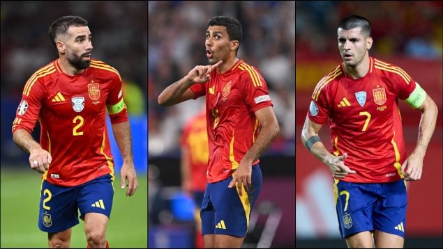 Morata Rodri Carvajal