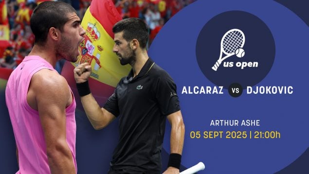 Alcaraz, Djokovic, US Open