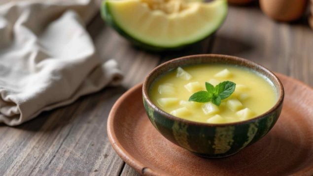 Sopa de melón