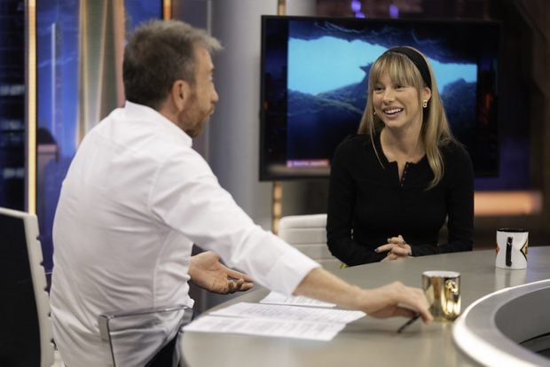 Ester Expósito en el plató de 'El Hormiguero' (Atresmedia).