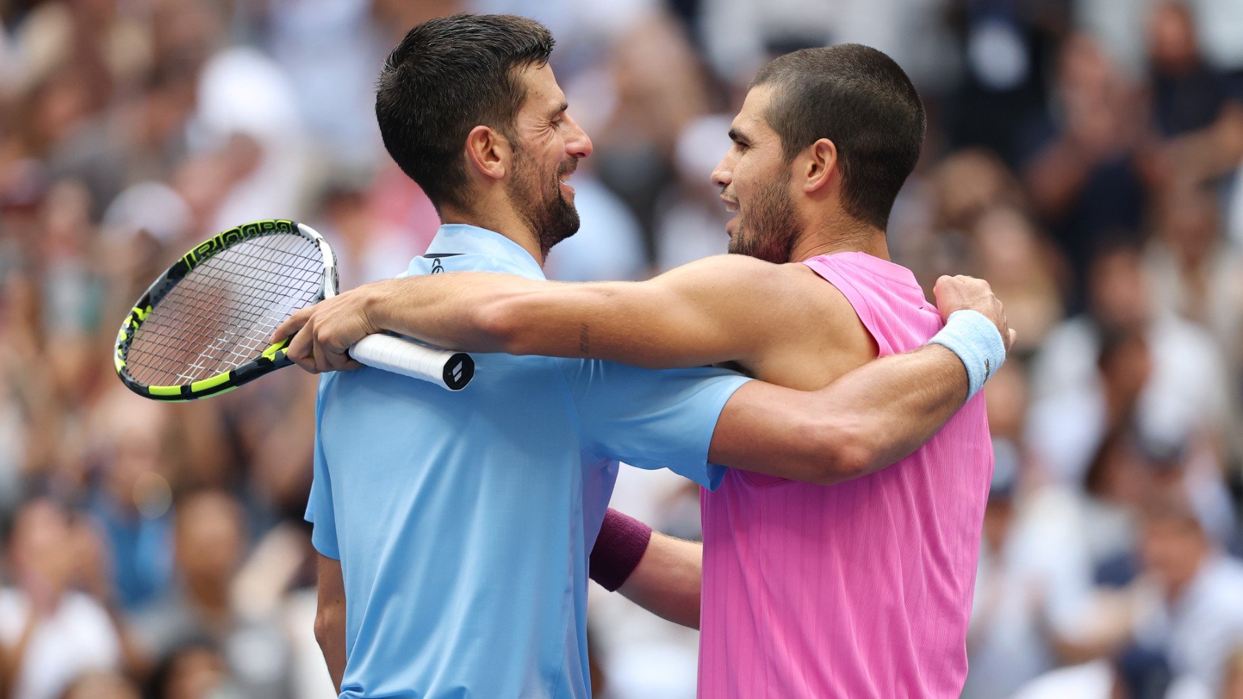 Alcaraz y el reto de enfrentarse a Djokovic: «Su aura influye y lo hace todo más complicado»