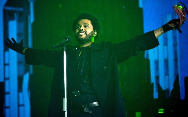 The Weeknd en concierto. (Foto: Gtres)