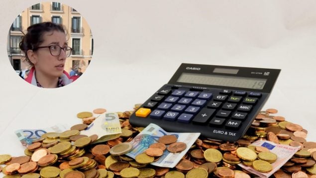 profesora 2.000 euros mes