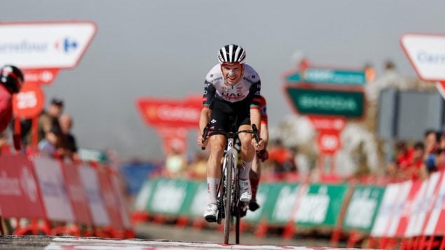 Joao Almeida, en la Vuelta a España. (@lavuelta)