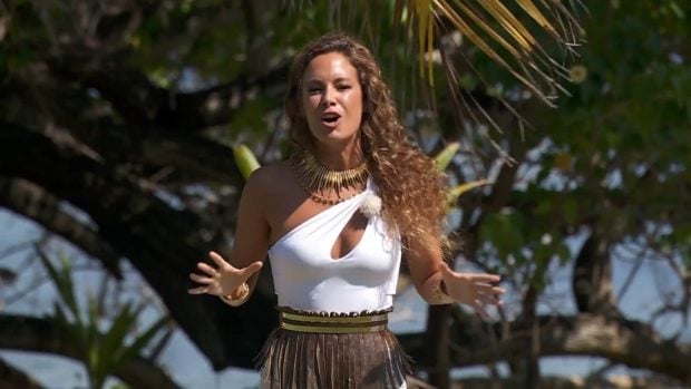 Laura Madrueño desde la playa de Honduras de Supervivientes All Stars (Mediaset)