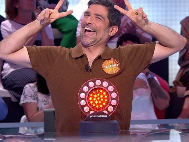 Nacho García en Pasapalabra (Atresmedia).