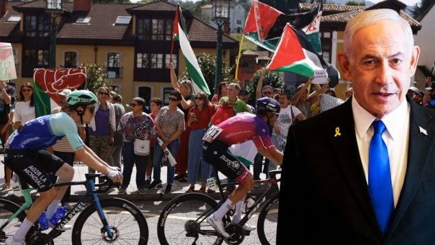 Netanyahu celebra que el equipo de Israel siga en La Vuelta y no ceda «al odio y a la intimidación»