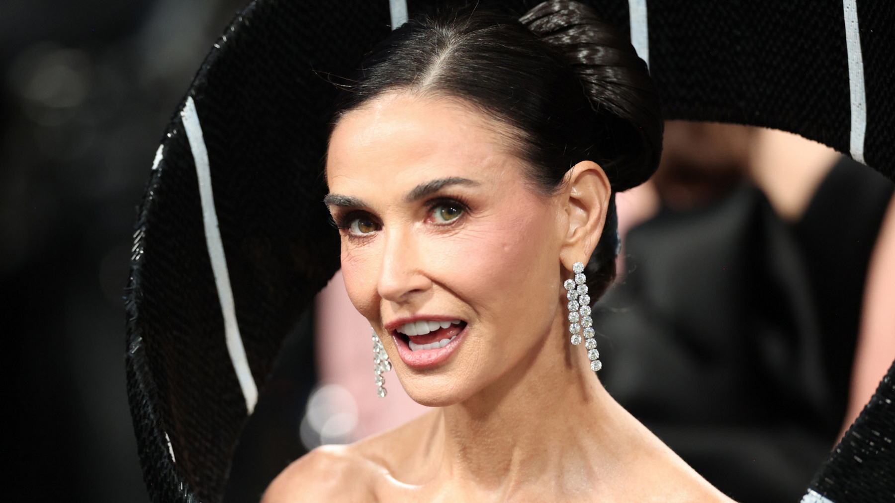 Demi Moore en un evento de moda. (Foto: Gtres)