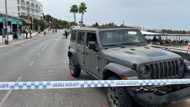 atropello Ibiza coche muere Es Puetó