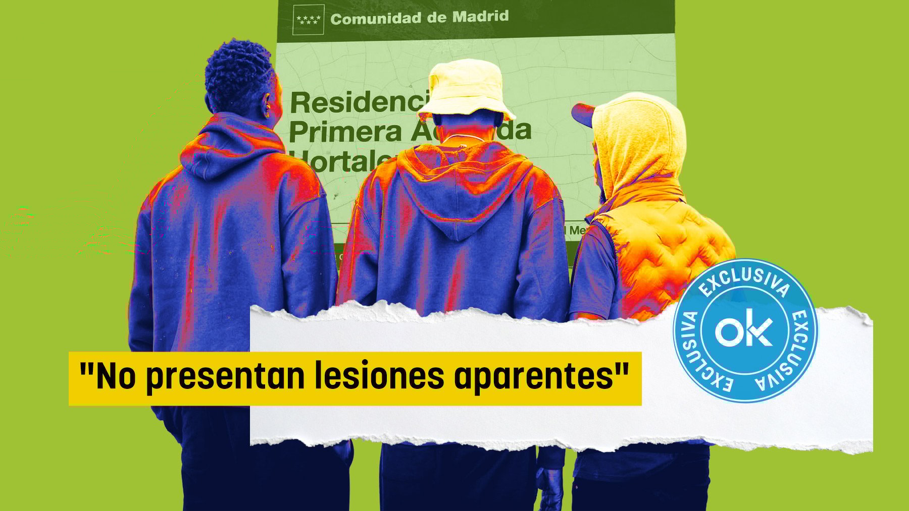 Los menas de Hortaleza que denunciaron la agresión no tenían «rastro aparente» de lesiones e iban drogados