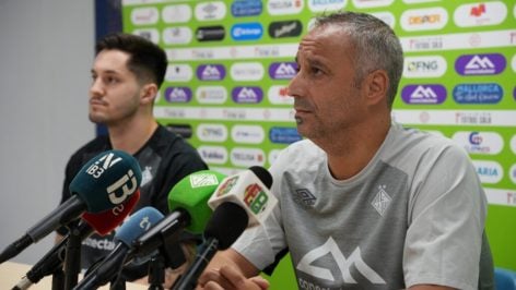 Ernesto y Vadillo, en la rueda de prensa.