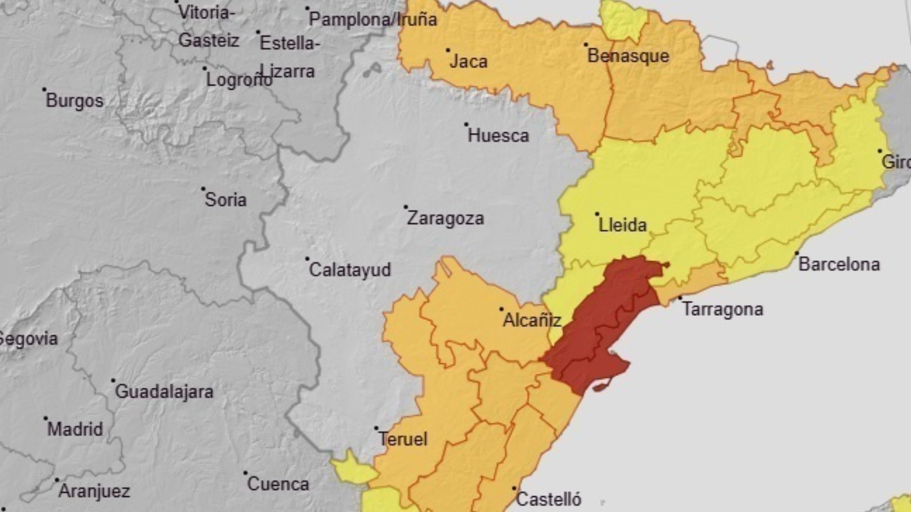 La AEMET activa la alerta roja por lo que llega en unas horas a España: alarma máxima por lluvias muy fuertes