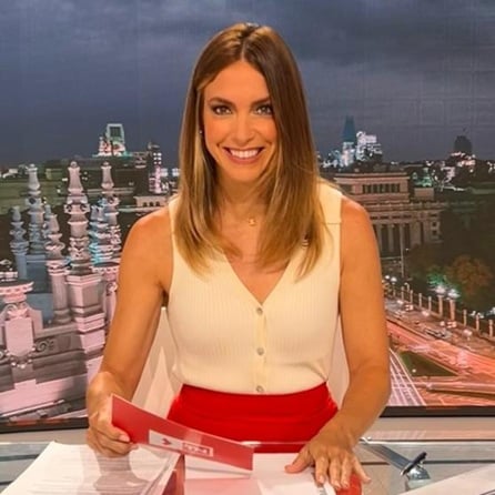 María Ruiz, copresentadora de 'El tiempo justo', el nuevo programa de Telecinco (Mediaset).